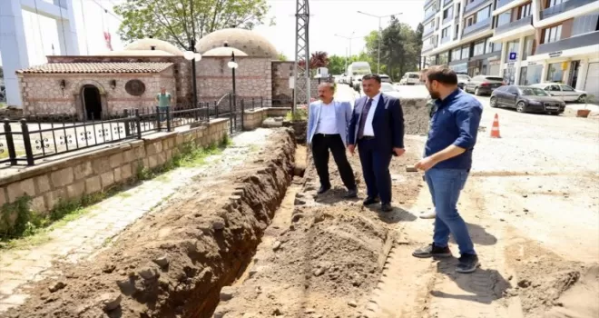 Çarşamba’da çevre düzenleme çalışmaları sürüyor