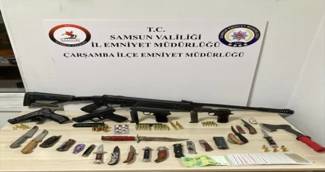 Çarşamba’da polis ekiplerinden “şok“ uygulama