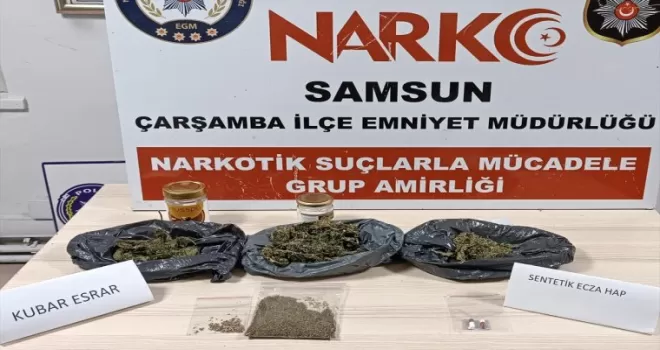 Çarşamba'da uyuşturucu operasyonunda 1 zanlı yakalandı