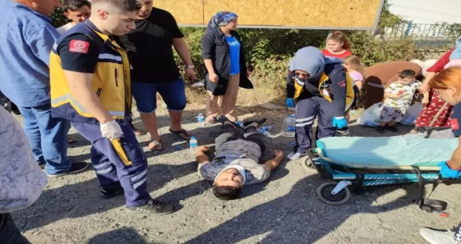 Çarşamba’daki trafik kazasında 1 kişi yaralandı