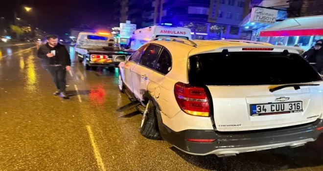 Çarşamba’daki trafik kazasında 4 kişi yaralandı
