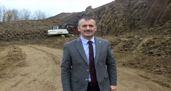 Çaybaşı ilçesinde doğalgaz altyapı çalışmaları sürüyor