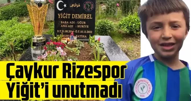Çaykur Rizespor’’dan duygulandıran hareket