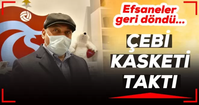 Çebi kasketi taktı... Efsaneler geri döndü