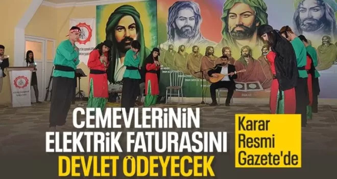 Cemevlerinin aydınlatma giderleri, Kültür ve Turizm Bakanlığında