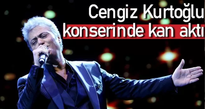 Cengiz Kurtoğlu konserinde kan aktı: 2 yaralı