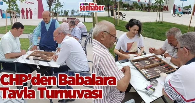 CHP'den Babalar Günü Etkinliği
