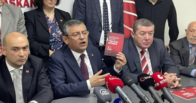 CHP Genel Başkan adayı Özel, Zonguldak’ta konuştu: