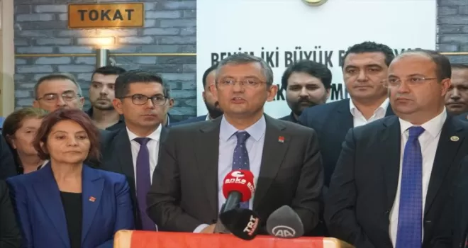 CHP Genel Başkan adayı Özgür Özel, Tokat’ta konuştu: