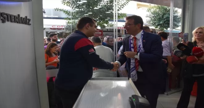 CHP'li büyükşehir belediye başkanları Ordu'da esnafı ziyaret etti