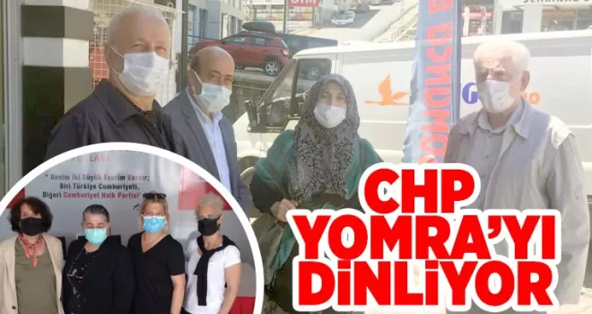 CHP Yomra'yı dinliyor