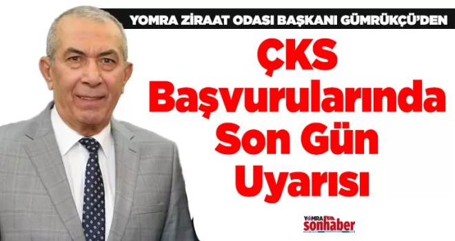 ÇKS Başvurularında Son Gün Uyarısı
