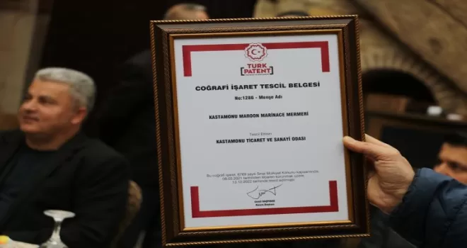 Coğrafi işaret alan Kastamonu maroon marinace mermerinin tanıtımı yapıldı