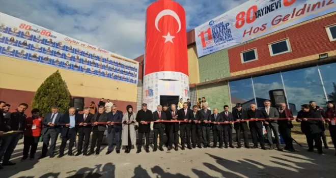 Çorum’da 11. Kitap Kültür Günleri başladı