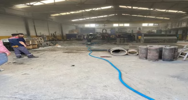 Çorum’da döküm fabrikasında meydana gelen patlamada 6 işçi yaralandı