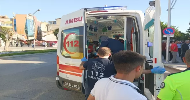 Çorum’da “laf atma“ kavgasında 1 kişi yaralandı
