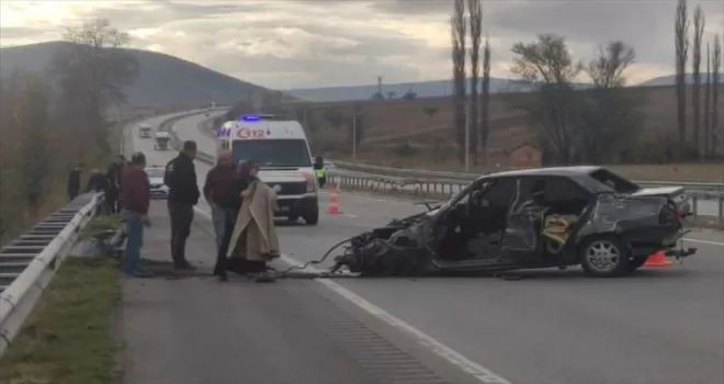 Çorum’da polis memuru trafik kazasında hayatını kaybetti