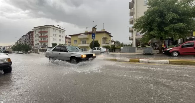 Çorum’da sağanak etkili oldu