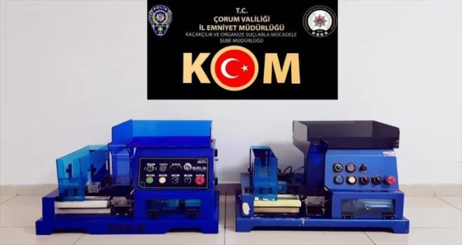 Çorum’da sahte içki ve kaçak sigara operasyonlarında 4 zanlı yakalandı