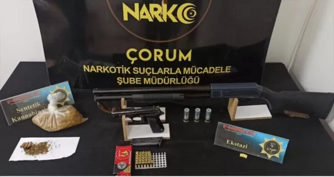 Çorum’da uyuşturucu ticareti iddiasıyla 10 şüpheli tutuklandı