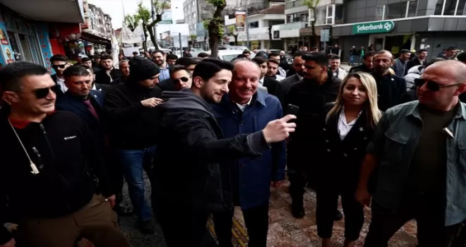 Cumhurbaşkanı adayı ve Memleket Partisi Genel Başkanı İnce, Düzce’de konuştu:
