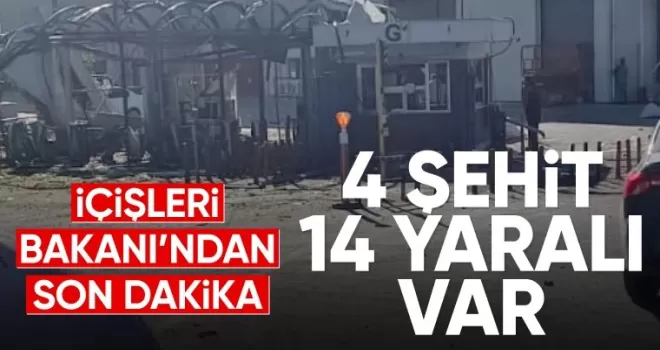 Cumhurbaşkanı Erdoğan: 4 şehit, 14 yaralımız var