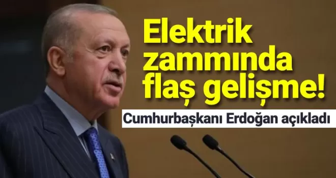 Cumhurbaşkanı Erdoğan kabine toplantısı sonrası açıklama yaptı