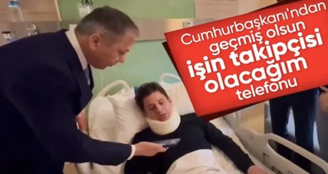 Cumhurbaşkanı Erdoğan, saldırıya uğrayan hakem Halil Umut Meler’i aradı