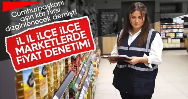 Cumhurbaşkanı Erdoğan talimatı verdi: Ekipler kafe restoranları denetledi