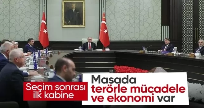 Cumhurbaşkanlığı Kabinesi toplanıyor