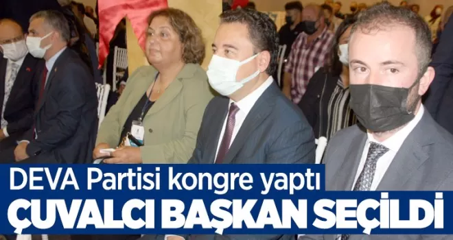 Çuvalcı ilçe başkanı seçildi