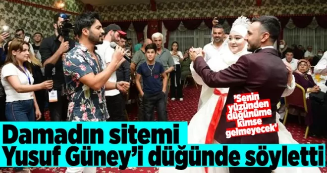 Damatın Sitemi Yusuf Güneyi Düğünde Söyletti...