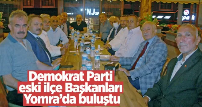 Demokratlar Yomra’da buluştu