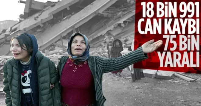 Deprem felaketinde 5’inci gün: Acı bilanço açıklandı