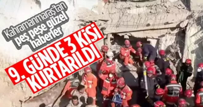 Depremin 198’inci saatinde mucize kurtuluşlar
