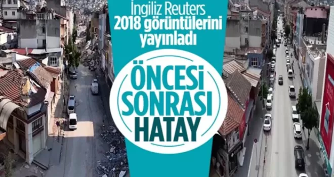 Depremin etkilediği Hatay’ın son hali yürek burktu