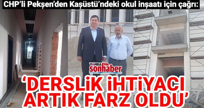 Derslik ihtiyacı artık farz oldu..  