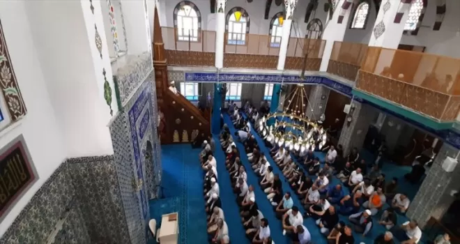 Dodurga’da Kurban Bayramı namazı kılındı