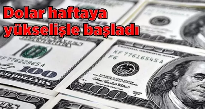 Dolar haftaya yükselişle başladı