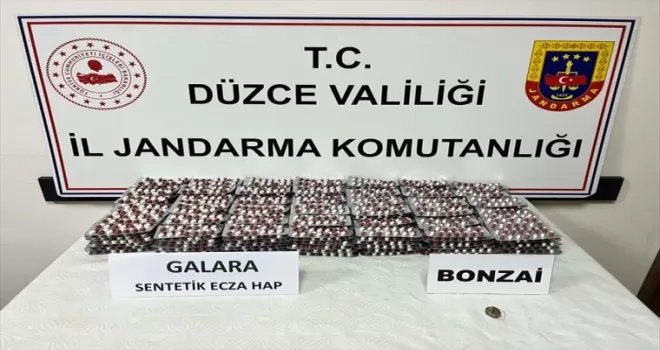 Düzce’de aracında uyuşturucu bulunan sürücü tutuklandı