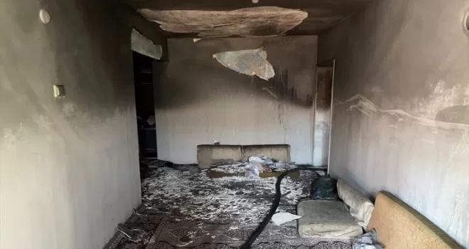 Düzce’de evdeki su ısıtıcısından çıkan yangın söndürüldü