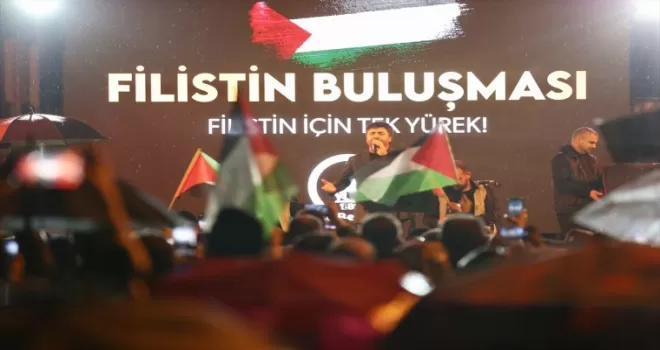 Düzce’de Filistin’e destek programı düzenlendi
