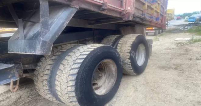 Düzce’de ilaçlama tankında çıkan yangın söndürüldü