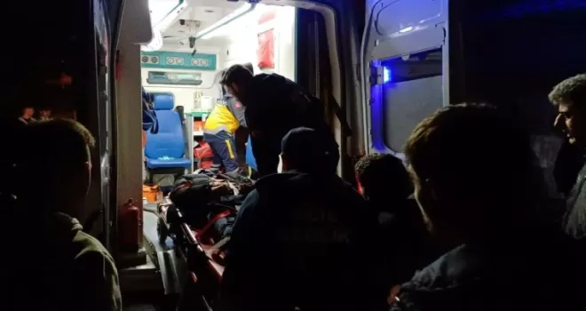 Düzce’de tarım aracının ezdiği kişi ağır yaralandı