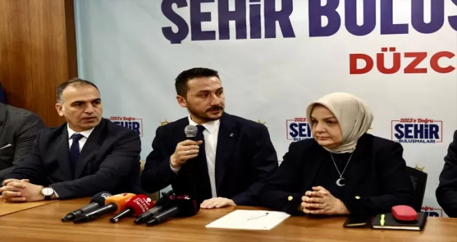 Düzce’de Türkiye Değişim Partisinden istifa eden 40 kişi AK Parti’ye katıldı