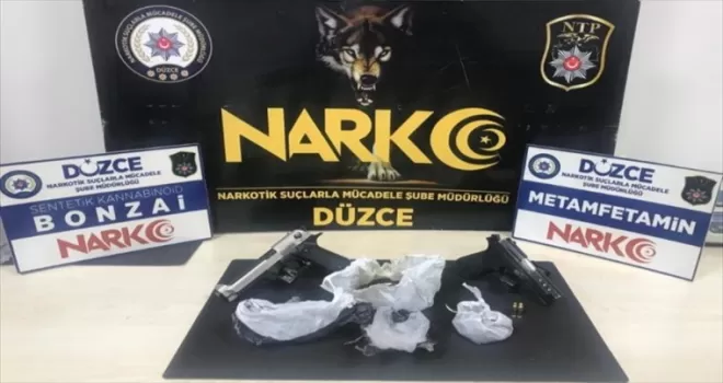 Düzce'de uyuşturucu operasyonunda 2 şüpheli tutuklandı
