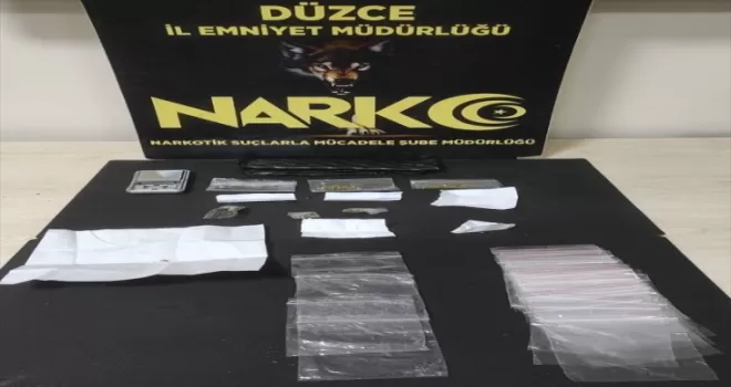 Düzce’de uyuşturucu operasyonunda yakalanan şüpheli tutuklandı