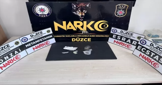 Düzce’de uyuşturucu operasyonunda yakalanan zanlı tutuklandı