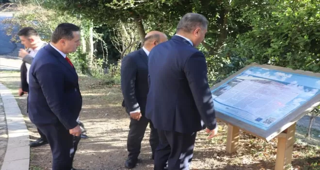 Düzce Valisi Aslan, Ceneviz Kalesi’nde incelemelerde bulundu
