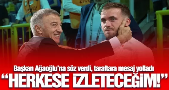 Edin Visca'dan mesaj var: 'Herkese izleteceğim'